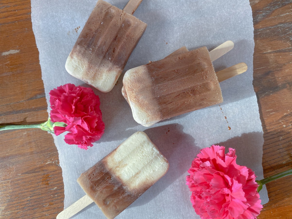 COFFEE FUDGE POPS
