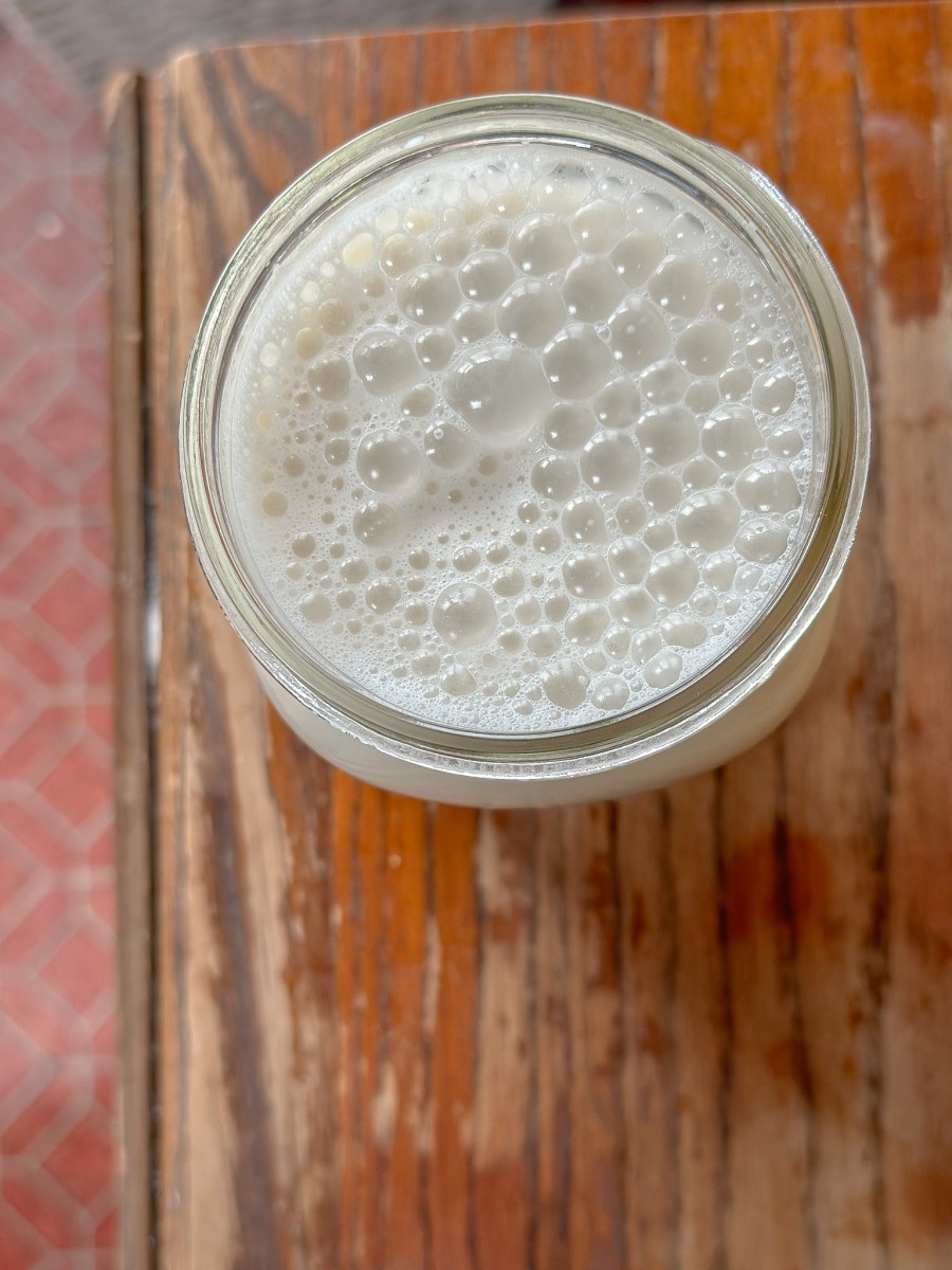 HOMEMADE CASHEW MILK