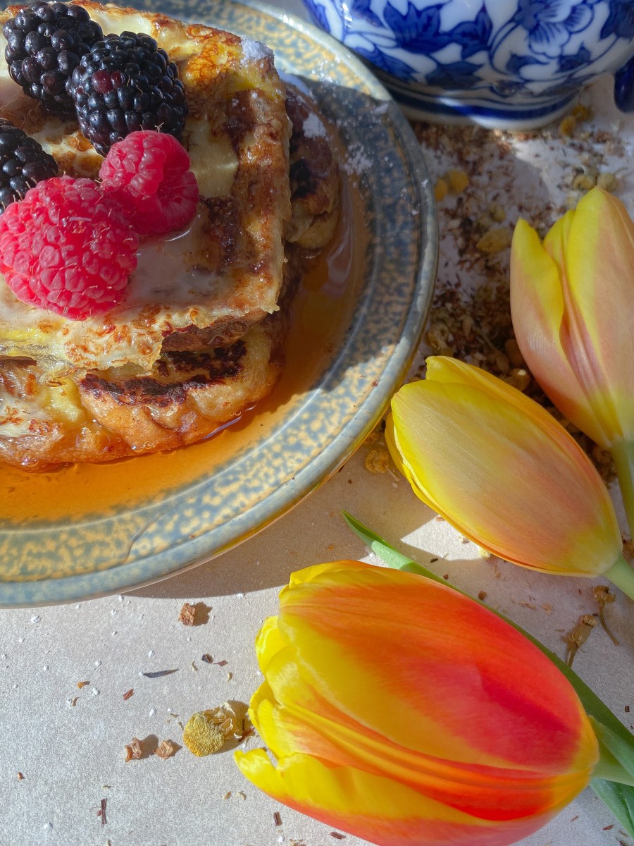 TEA FRENCH TOAST: BREAKFAST OF CHAMPIONS