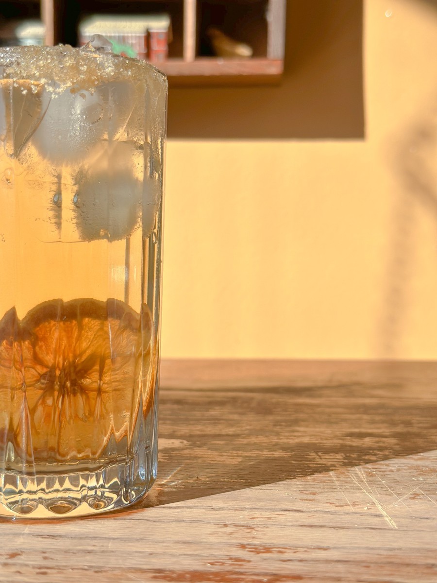 MANDARIN MIMOSA TEA SODA