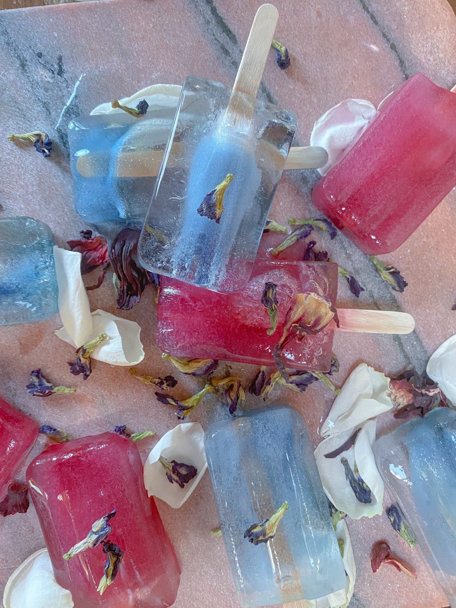 REFRESHING TEA FREEZE POPS!