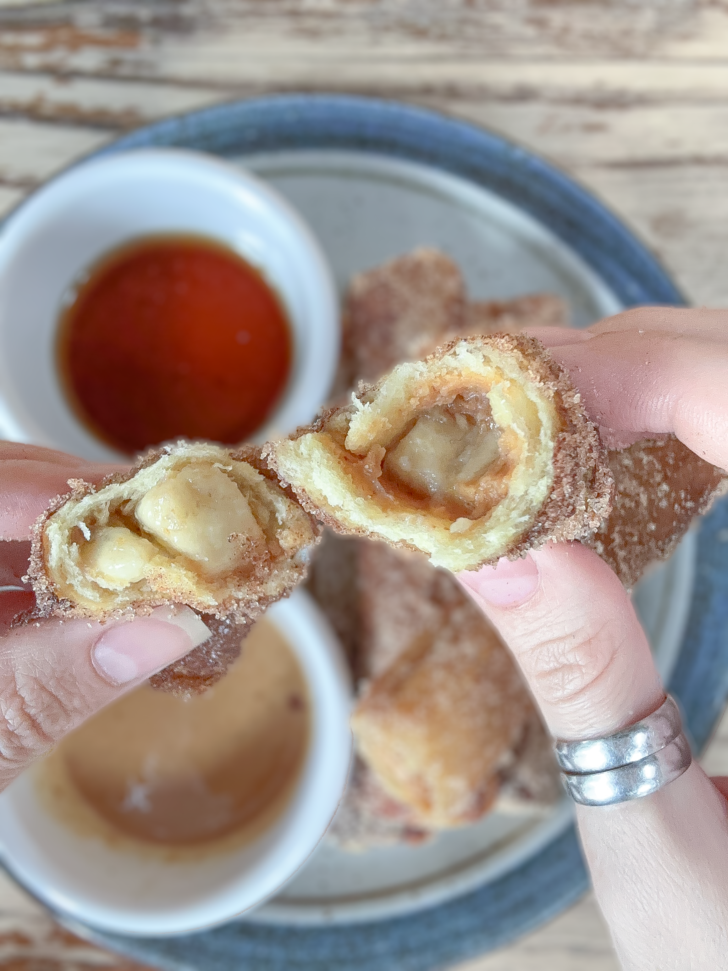 BANANA FRENCH TOAST ROLL UPS